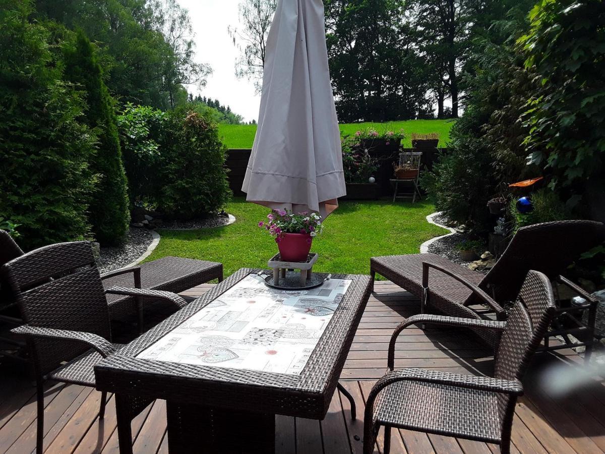 Apartment Am Buchenhain Presseck Exterior foto